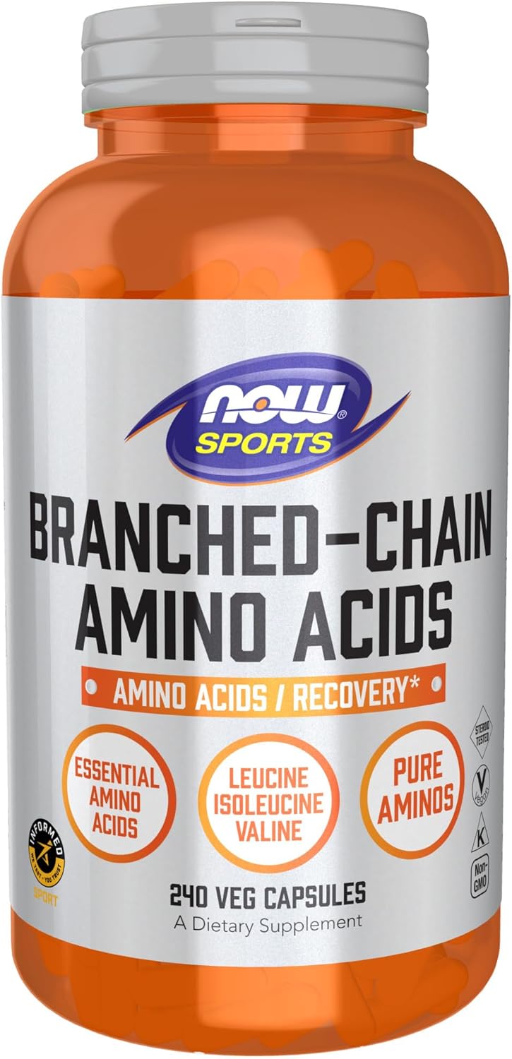 Branched Chain Amino Acids - 240 Veg Capsules by NOW