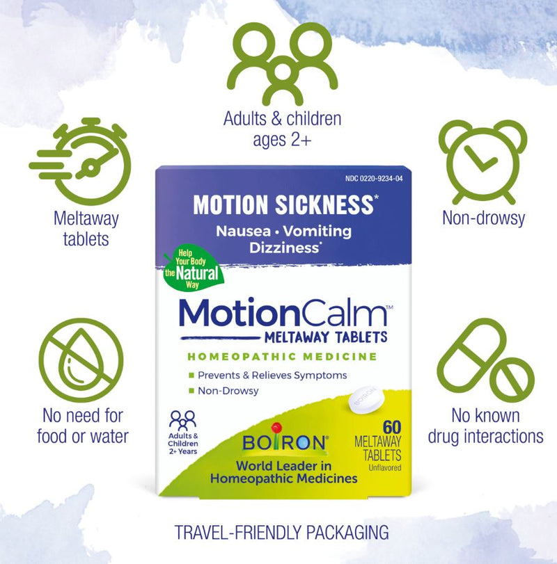 MotionCalm® Meltaway 60 Tablets - By Boiron