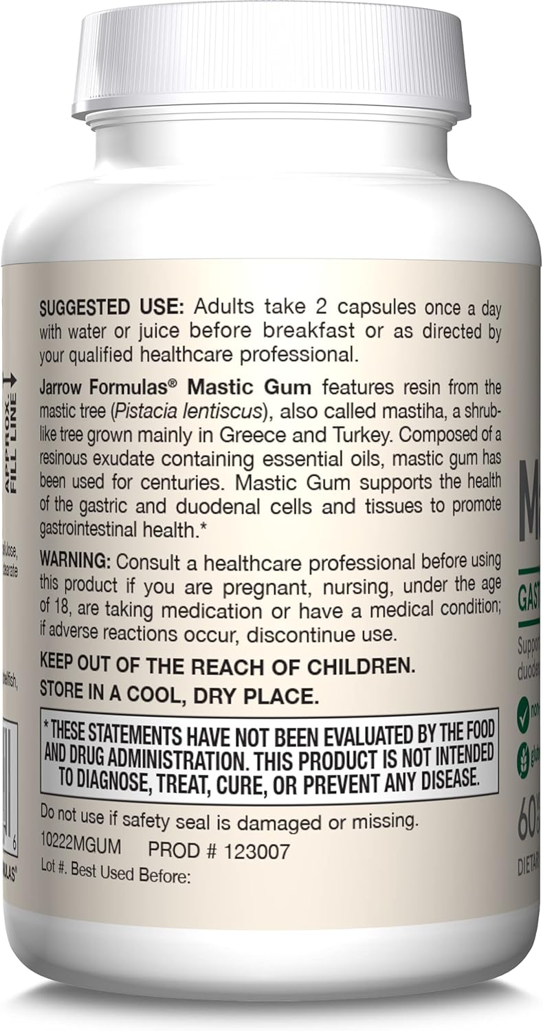 Mastic Gum 60 Tablets