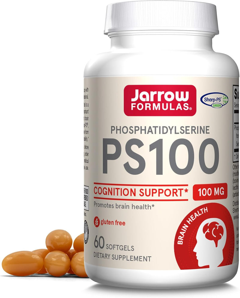 PS 100 Phosphatidylserine 100 mg 60 Softgels