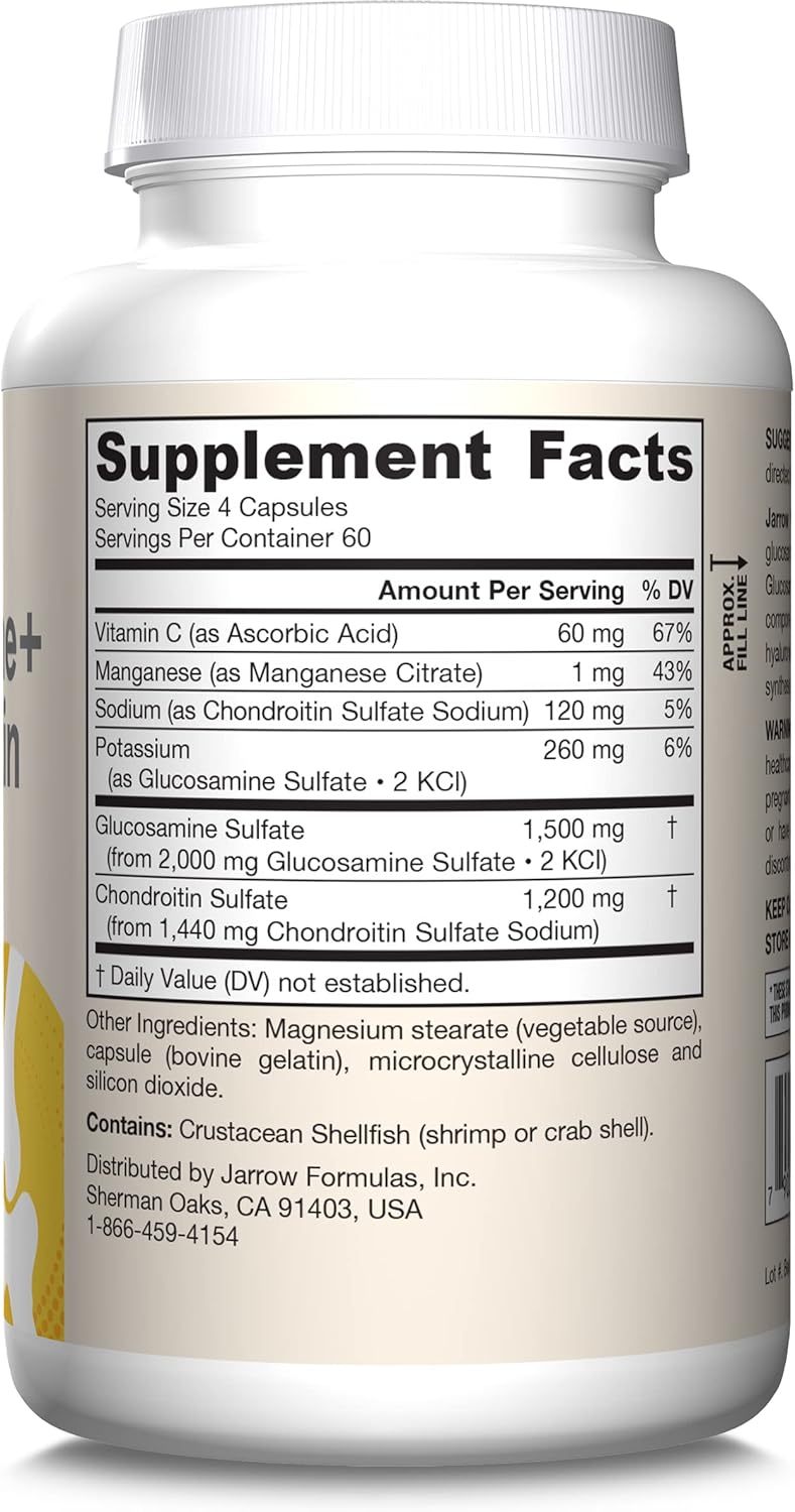 Glucosamine + Chondroitin 240 Capsules