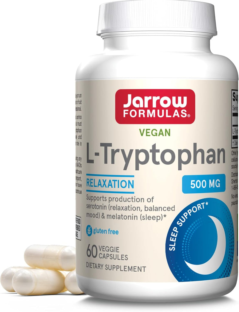 L-Tryptophan 500 mg 60 Veggie Caps