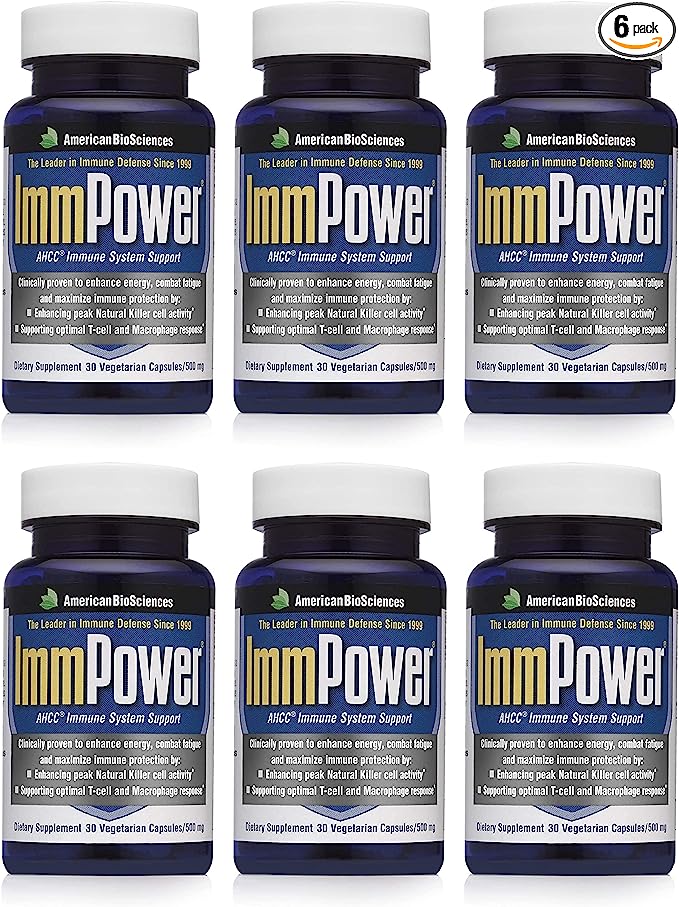 ImmPower 500 mg 30 Vegetarian Capsules - 6 pack