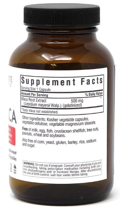 Intimate Essentials Maca, 500 mg, 90 Vegetable Capsules, by Bluebonnet