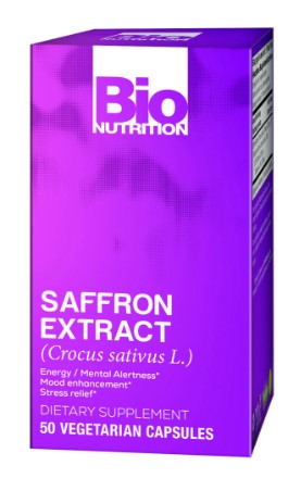 Saffron Extract 88.5 mg 50 Vegetarian Capsules