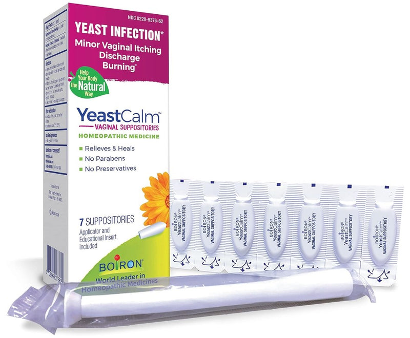 YeastCalm, 7 Suppositories, by Boiron