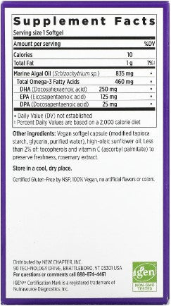 Vegan Omega-3 Complex 30 Vegan Softgels
