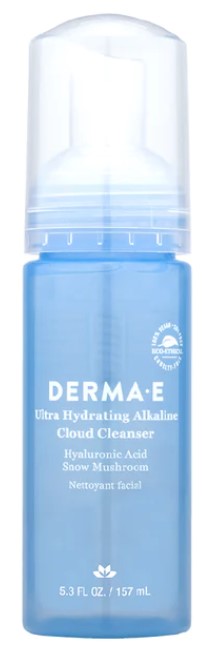 Ultra Hydrating Alkaline Cloud Cleanser, 5.3 fl oz (157 ml), by DERMA-E