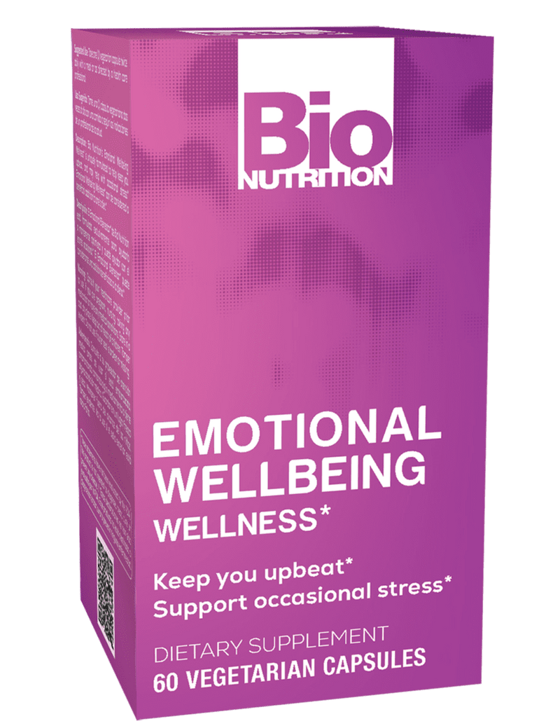 Emotional Wellbeing 60 Veg Caps by Bio Nutrition