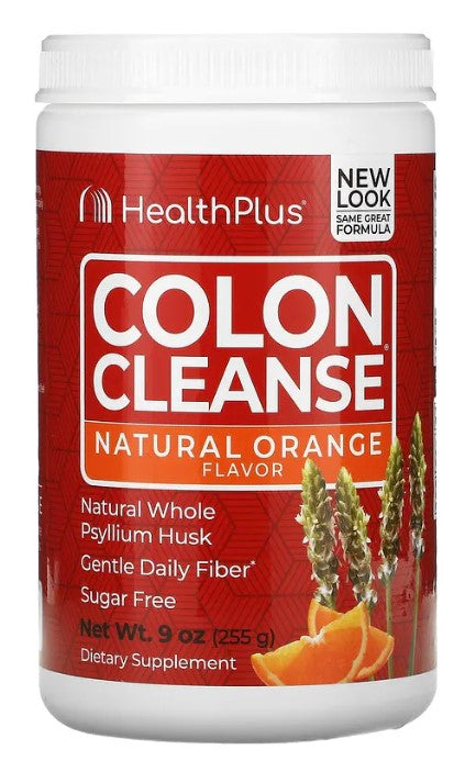 Colon Cleanse Orange Flavor 9 oz (255 g), by Health Plus