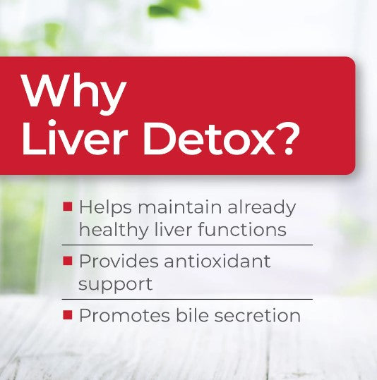 Liver Detox 60 Capsules, by Health Plus