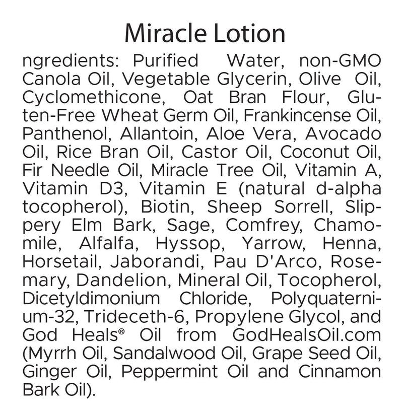 H.E.A.L. Quick Miracle Lotion with God Heals Oil 8.2 fl oz, by Century Systems