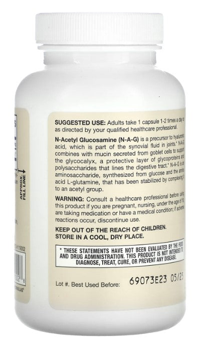 N-A-G N-Acetyl Glucosamine 700 mg 120 Veggie Caps