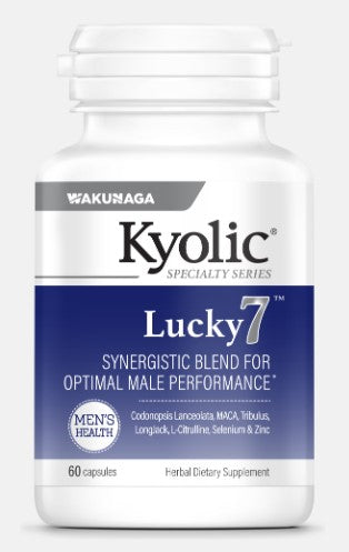 Lucky 7 Men Performance Formula, 60 Capsules, by Kyolic