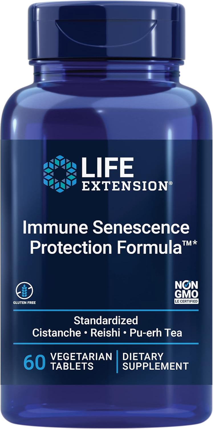 Immune Senescence Protection Formula 60 Veg Tabs by Life Extension