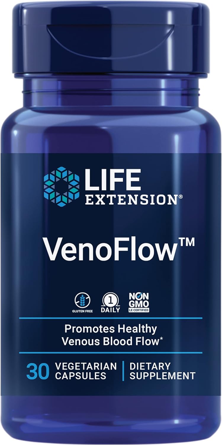 VenoFlow 30 Veg Capsules by Life Extension