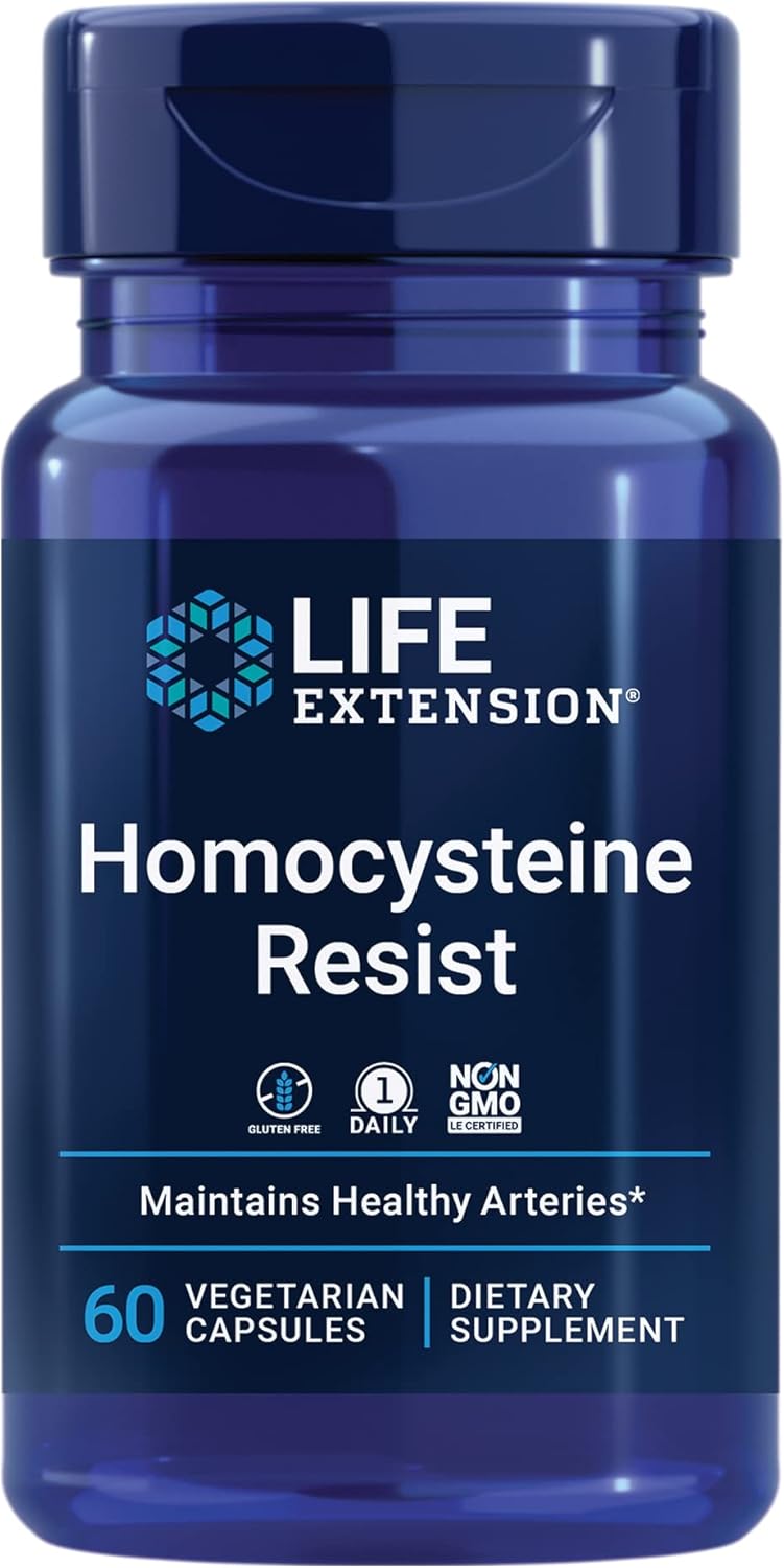 Homocysteine Resist 60 Veg Caps by Life Extension