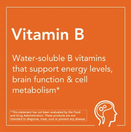 Vitamin B-50 - 100 Tablets, by NOW