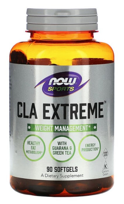 CLA Extreme, 90 Softgels, by NOW Sports
