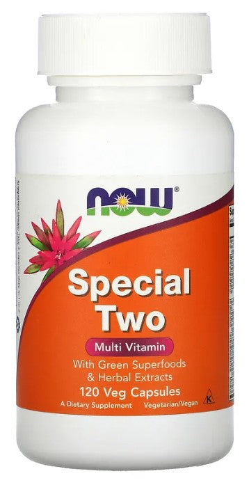 Special Two - 120 Veg Capsules, by NOW