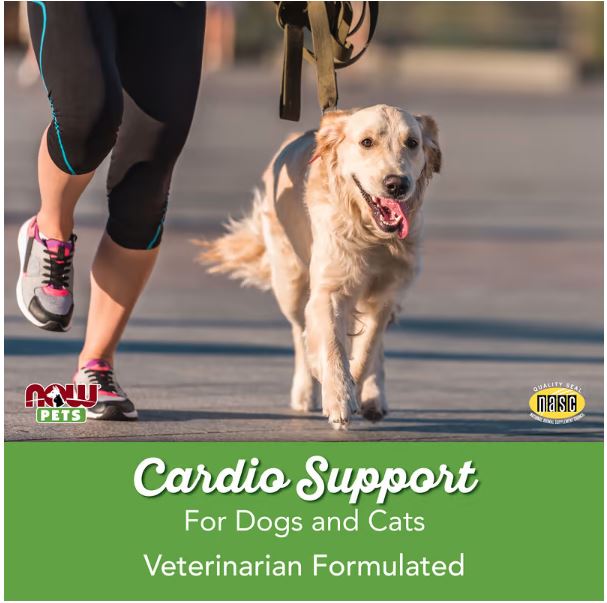 Cardiovascular Support for Dogs/Cats, 4.5 oz (127 g) by NOW Pets