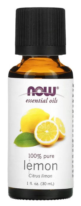 Essential Oils, 100% Pure Lemon, 1 fl oz (30 ml), by NOW