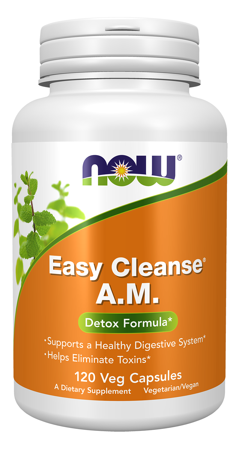 Easy Cleanse A.M. - 120 Veg Capsules by NOW