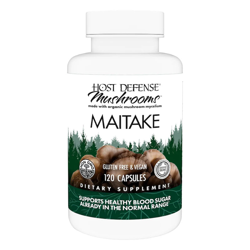 Host Defense Maitake 120 Vegetarian Capsules