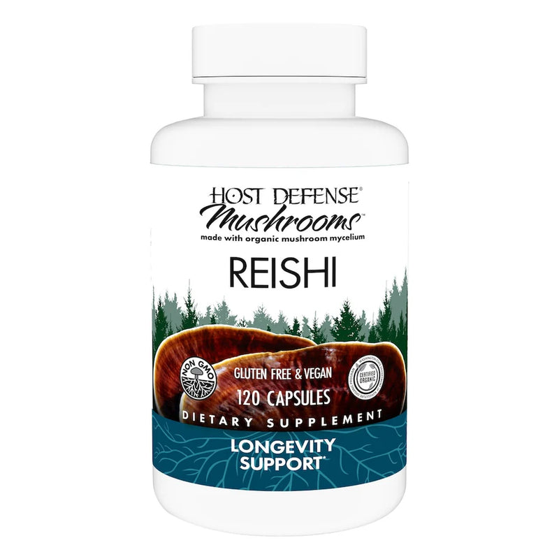 Host Defense Reishi 120 Vegetarian Capsules