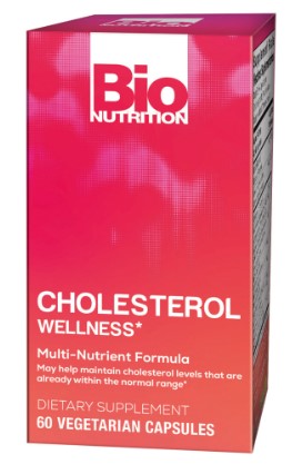 Cholesterol Wellness 60 Vegetarian Capsules by Bio Nutrition