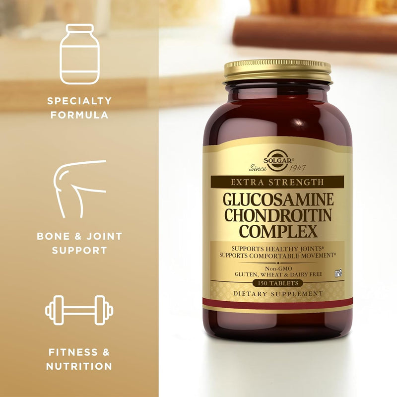 Glucosamine Chondroitin Complex Extra Strength 150 Tablets by Solgar