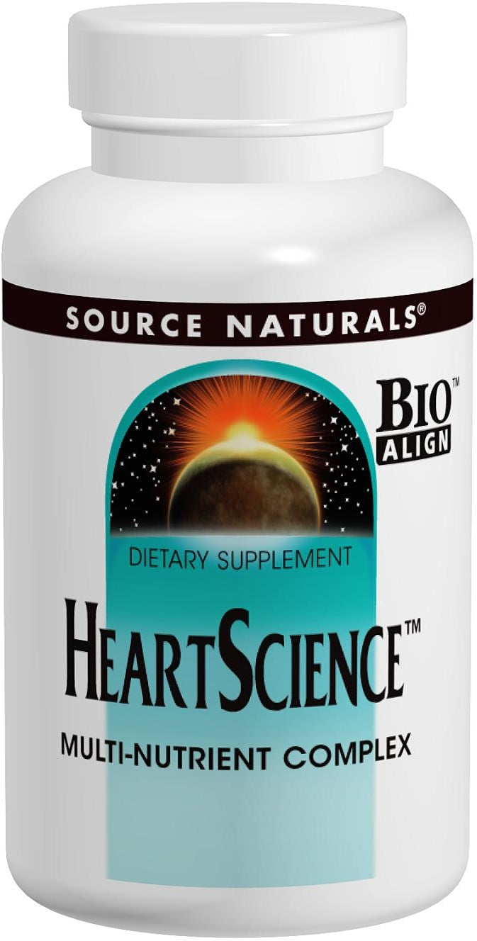 Heart Science 60 Tabs by Source Naturals