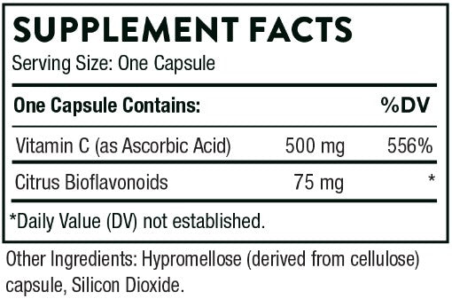 Vitamin C with Flavonoids, 90 Capsules, by Thorne