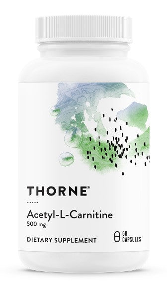 Acetyl-L-Carnitine 500 mg, 60 Capsules, by Thorne