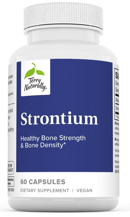 Terry Naturally Strontium 60 Capsules