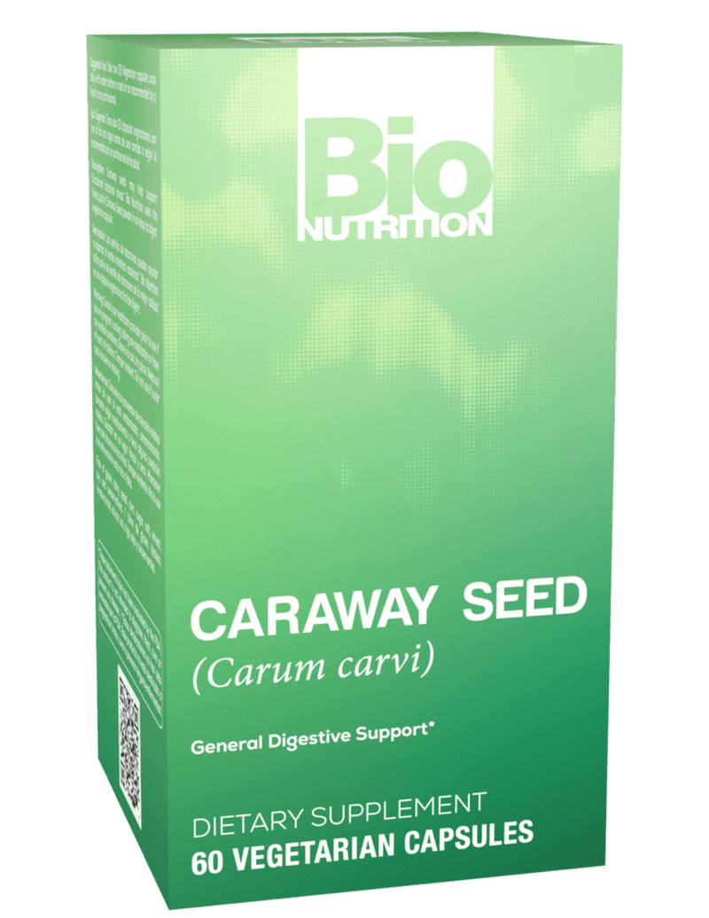 Caraway Seed 1,000 mg 60 Vegetarian Capsules-2 Pack