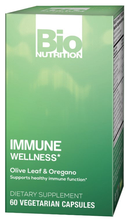 Olive Leaf & Oregano Immune Wellness 60 Vegetarian Capsules