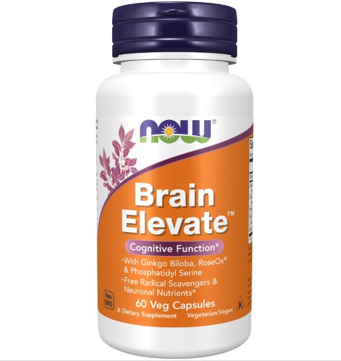 Brain Elevate 60 Vcaps by NOW