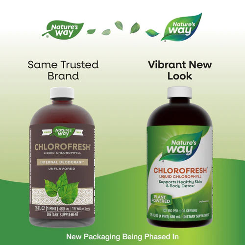 Chlorofresh Liquid Chlorophyll Unflavored 16 fl oz (473.1 ml) by Nature&