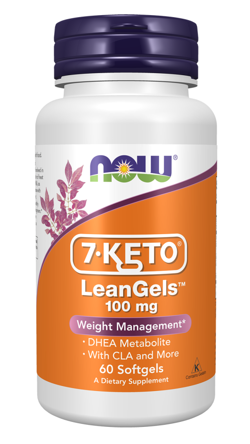 7-KETO LeanGels 100 mg 60 Softgels, NOW Foods