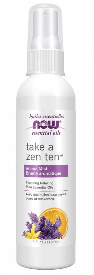 Take A Zen Ten Aroma Mist 4 fl oz (118 mL) by NOW Essential Oils