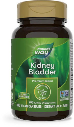 Kidney Bladder Premium Blend 450 mg 100 Vegan Capsules by Nature&