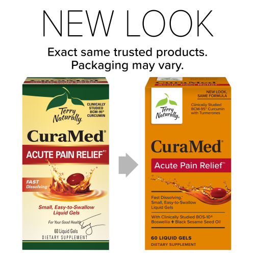 Curamed Acute Pain Relief 60 Liquid Gels