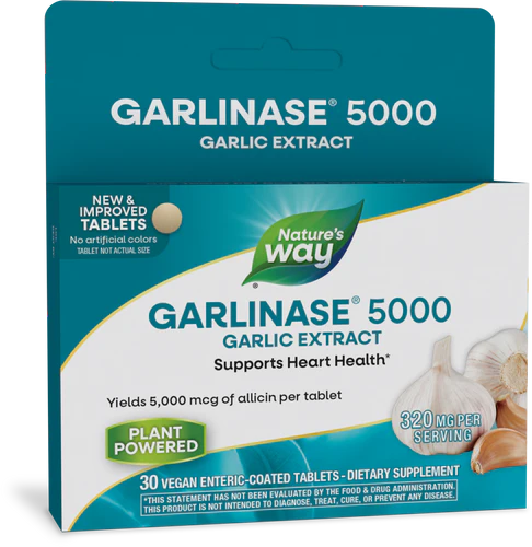 Garlinase 5000 100 Enteric-Coated Tablets