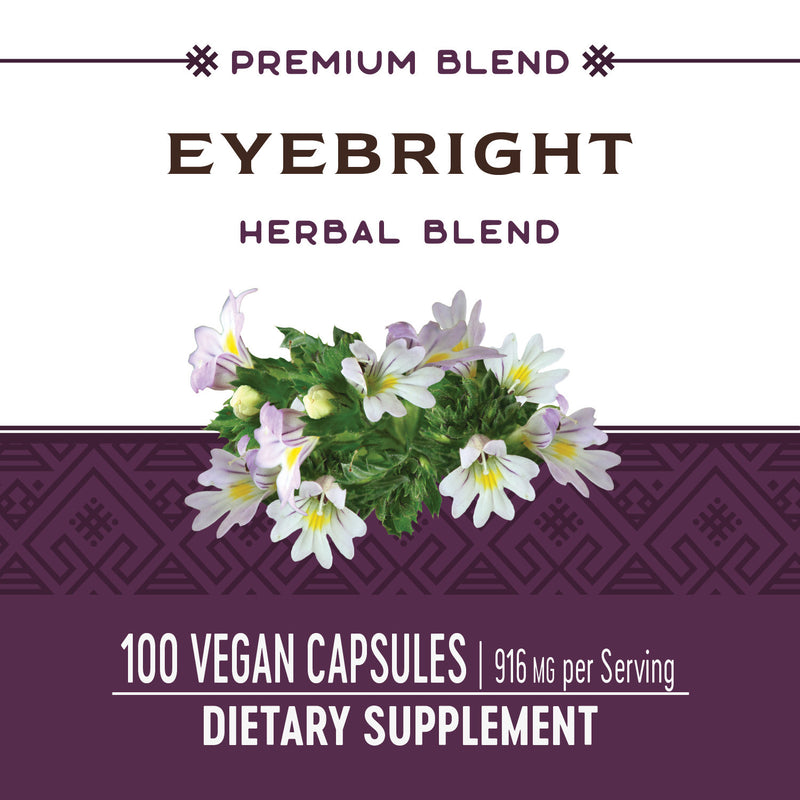 Eyebright Blend 458 mg 100 Veg Capsules by Nature&