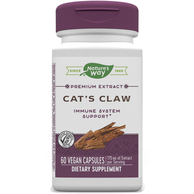 Cat's Claw Standardized 60 Vegetarian Capsules by Nature's Way best price