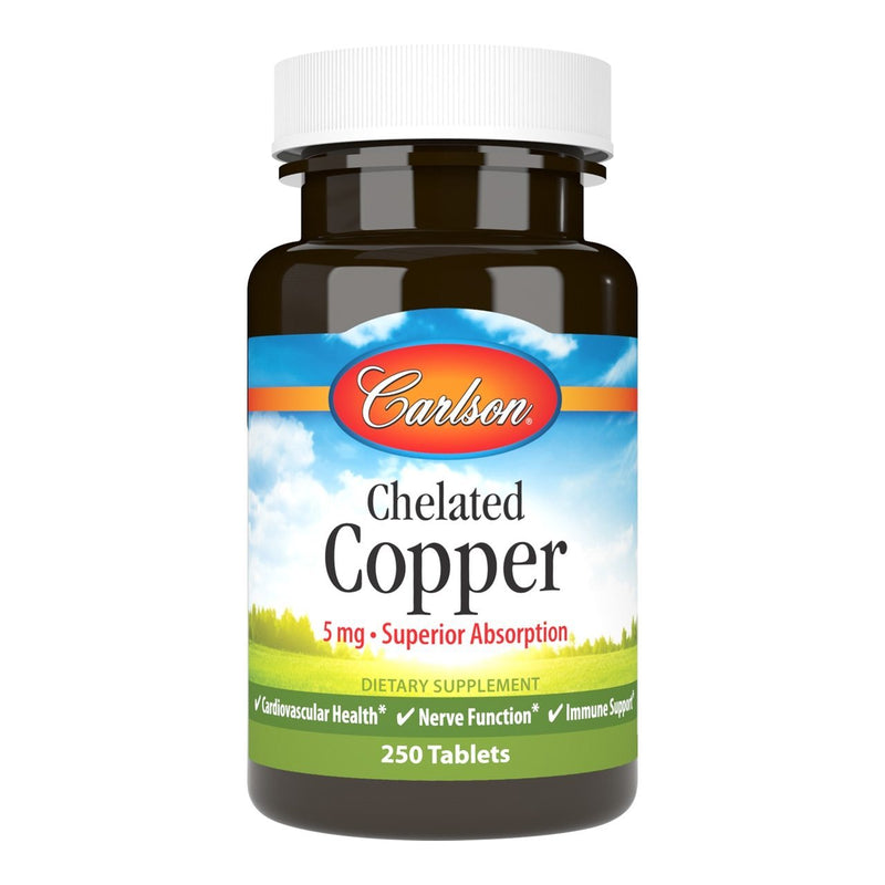 Chelated Copper | 5mg 250 Tablets
