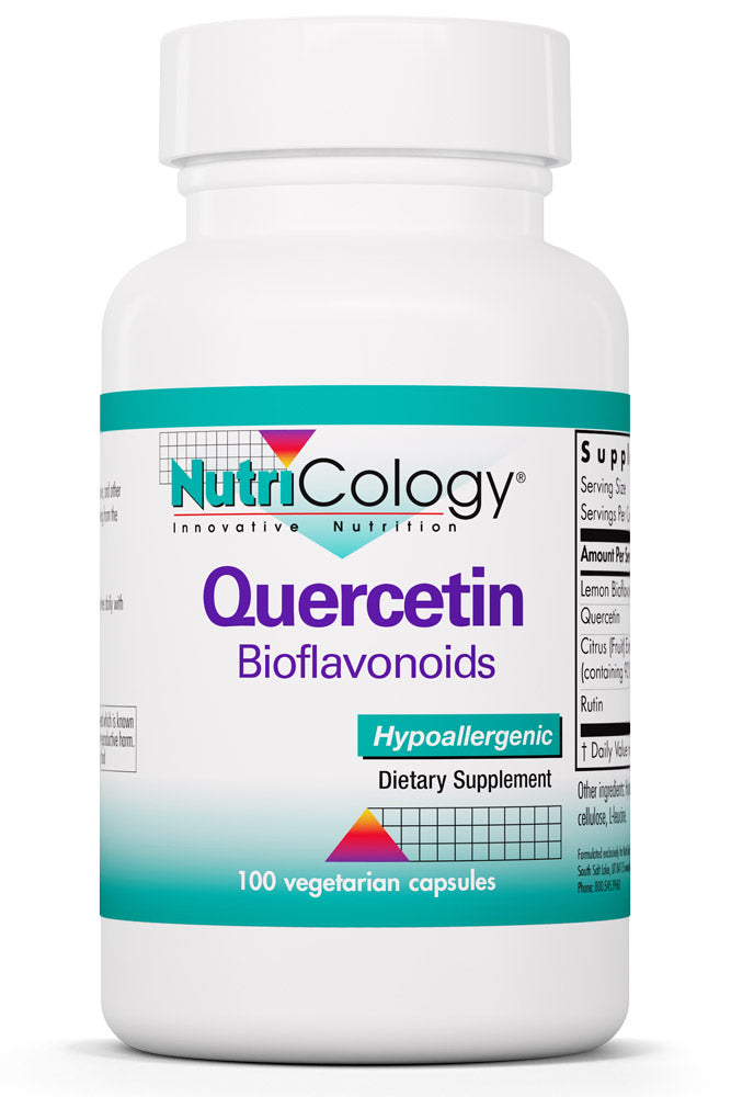 Quercetin Bioflavonoids 100 Vegetarian Capsules by Nutricology best price