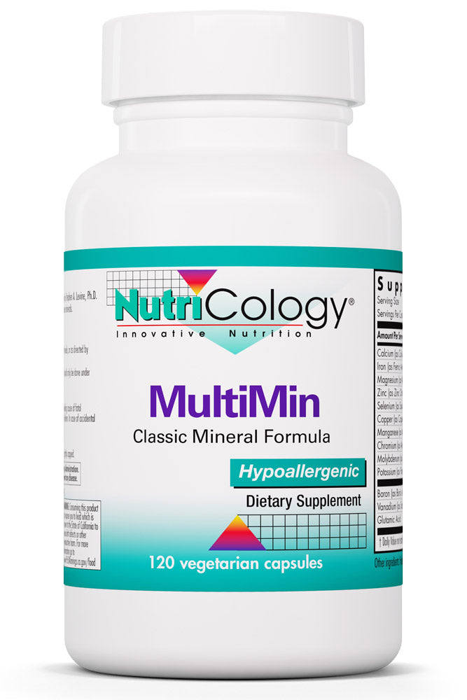MultiMin 120 Vegetarian Capsules by Nutricology best price