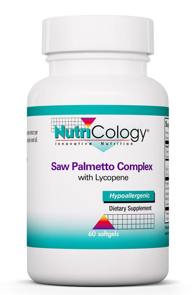 Saw Palmetto Complex 60 Softgels by Nutricology best price